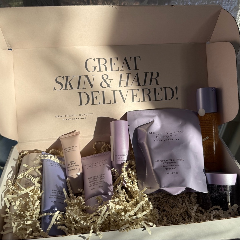 Meaningful beauty – New, full sized products.